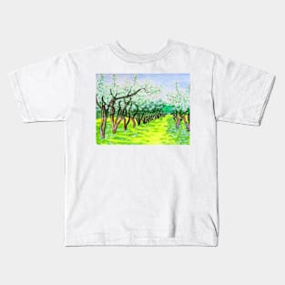 Apple garden Kids T-Shirt